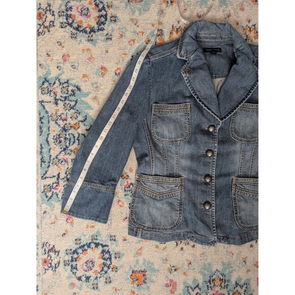 Banana Republic Blue Jean Jacket - Picture 8 of 11